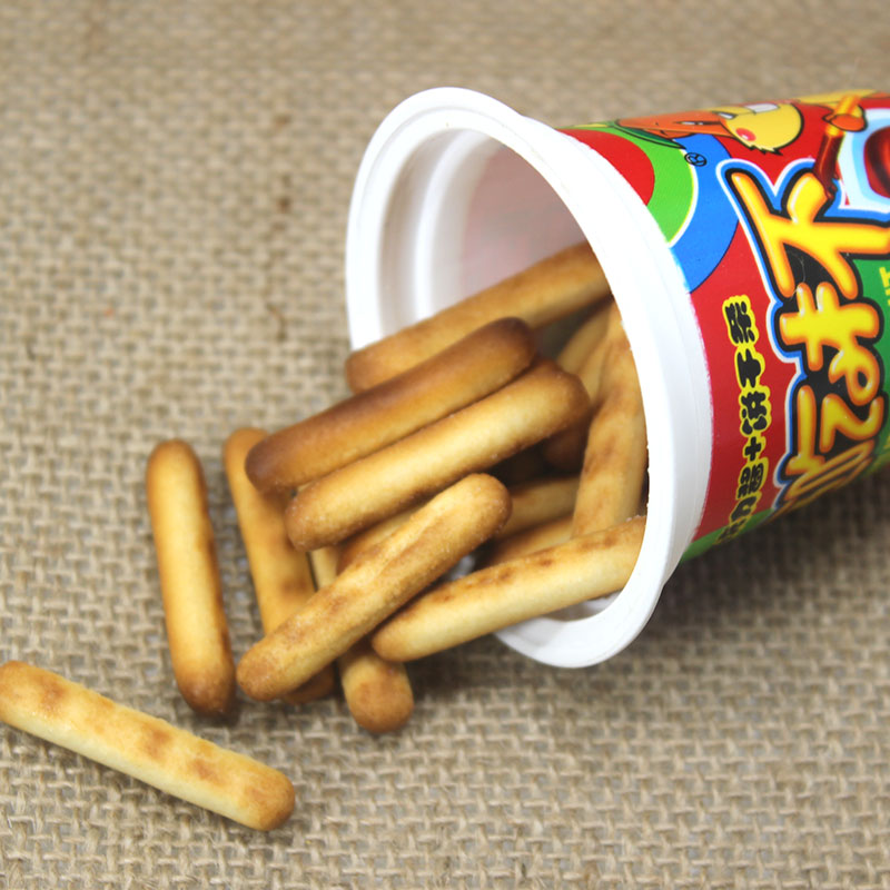 贪吃杯8090后怀旧零食办公室零食品贪吃杯巧克力浆饼干条早餐酥脆 - 图1