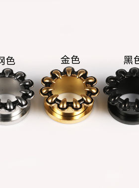 不锈钢情侣獠牙耳扩饰品