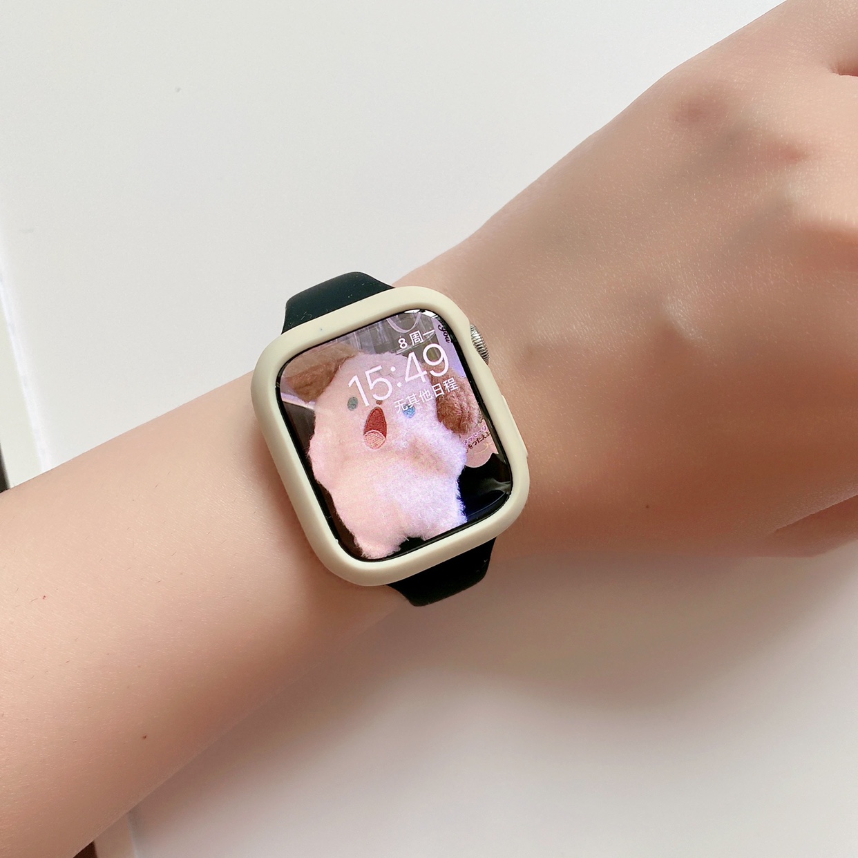 Niki小表妹Applewatch硅胶小蛮腰表带适用iWatch234567se夏日运动 - 图0