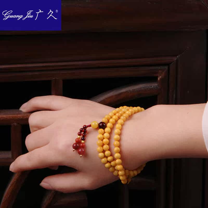 广久新品波罗的海蜜蜡手串原石手链 广久手链