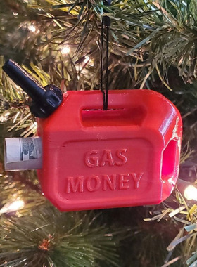 Gas Can Ornament  爆款煤气罐油桶装饰品礼物圣诞树挂件摆件