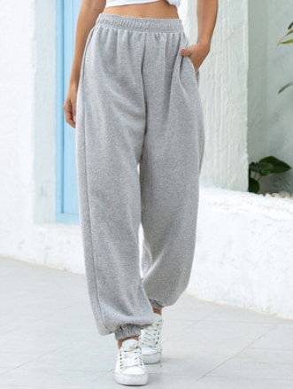 Casual sweatpants Loose home pants 2022休闲裤 women trousers - 图2