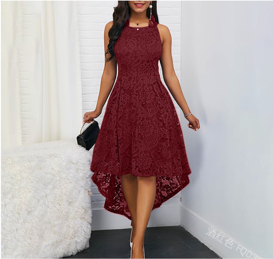 S-5XL women dinner dresses party ladies evening gown skirt-图2