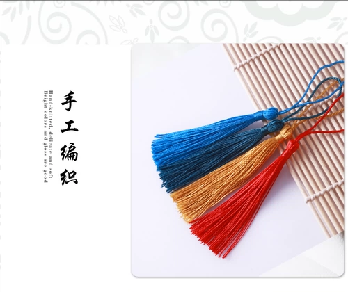 Аксессуар для волос с кисточками ручной работы, ткань, маленькая подарочная коробка, DIY