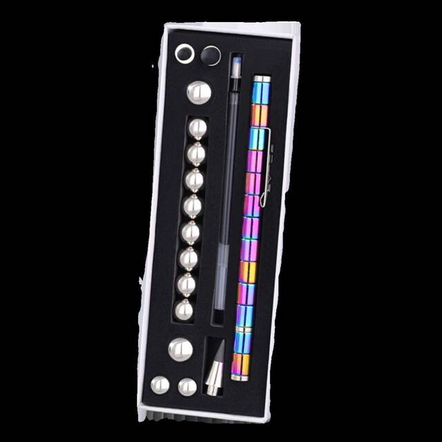 Magnet pen ປາກກາສະນະແມ່ເຫຼັກແມ່ເຫຼັກດູດແມ່ເຫຼັກເຄື່ອງຂຽນນັກຮຽນເຄື່ອງຂຽນ gel ໂລຫະຊະນິດຕ່າງໆ Decompression ອິນເຕີເນັດຂອງຫຼິ້ນສະເຫຼີມສະຫຼອງແລະຂອງຂວັນ