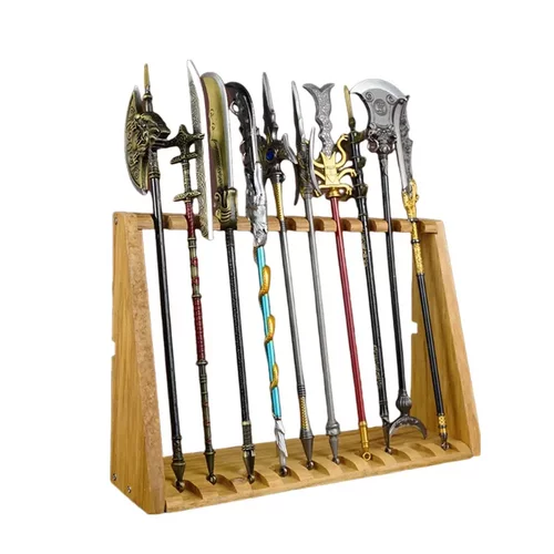 古代冷兵器模型三国长枪刀剑十八般金属摆件武器小型迷你挂件玩具 - 图3