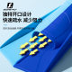 Silicone fins ສັ້ນສໍາລັບຜູ້ຊາຍ, ຜູ້ໃຫຍ່ແລະເດັກນ້ອຍການຝຶກອົບຮົມ freestyle