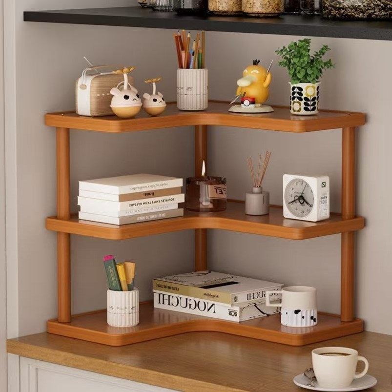 桌面置物架台面转角杯子收纳架子茶杯咖啡杯水杯茶具桌上小型杯架,淘宝优惠券,粉丝福利购,淘宝优惠卷