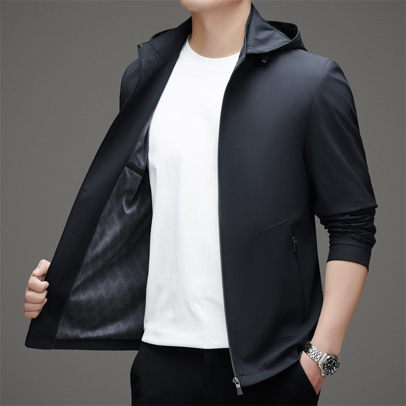 恒源祥男士连帽休闲外套多色可选透气顺滑立体剪裁简约夹克,淘宝优惠券,粉丝福利购,淘宝优惠卷