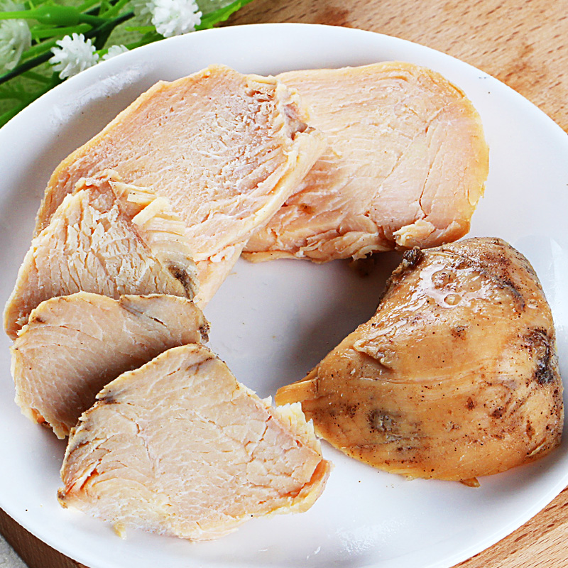 老司机食品旗舰店鸡胸肉健身即食低脂代餐饱腹卡热黑胡椒味4*100g高蛋白低碳水食品0