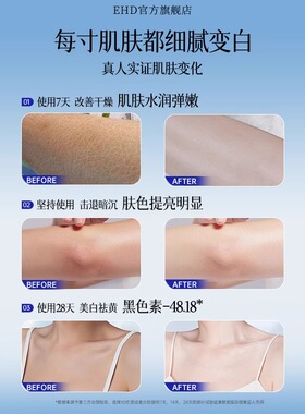 EHD美白身体乳补水保湿滋润留香
