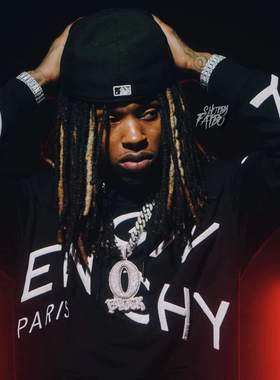 【KingVon】同款（铁粉专属）英文字母O型BLOCK锆石实心吊坠项链