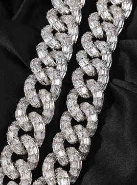 艾志恒Asen同款古巴链JAGMOB镀金