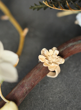 纽约艺术家手作设计感戒指