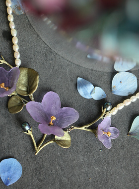 MichaelMichaud紫罗兰吊坠女