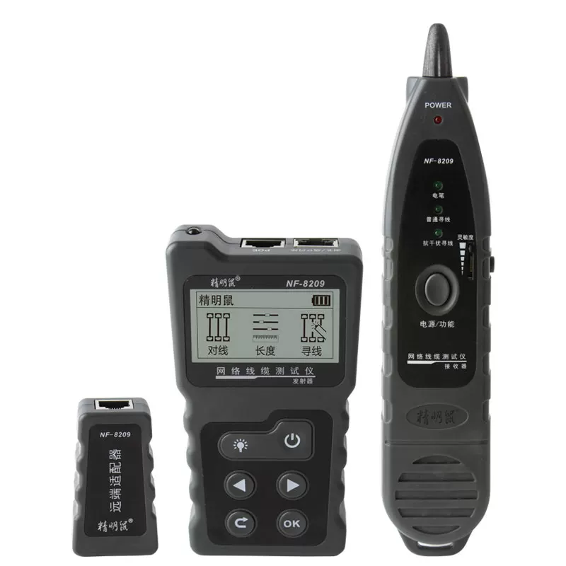 Умная мышь NF-8209: измеритель поиска провода, многофункциональный детектор кабеля, инструмент для проверки сетевых проводов, тестируемая линия набор