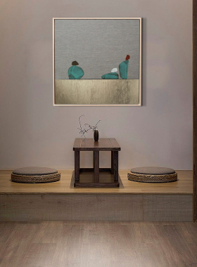 小众精品画民宿空间挂画俱乐部画