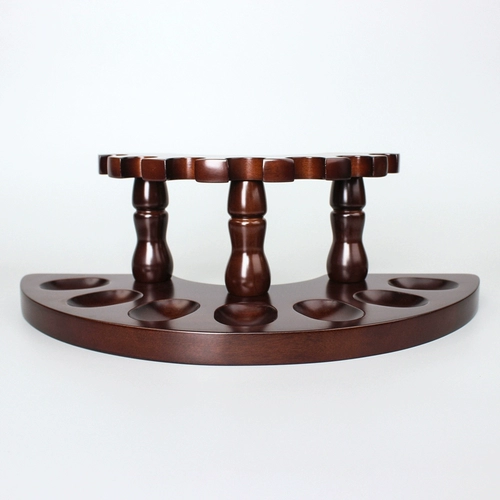 Newbee Pipe Stand Solid Wood Vertical Fean 7-позиционный ковш сидень