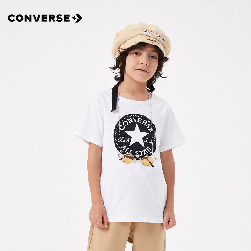 converse t儿童中大童小童宝宝t恤 converse永兴东润T恤