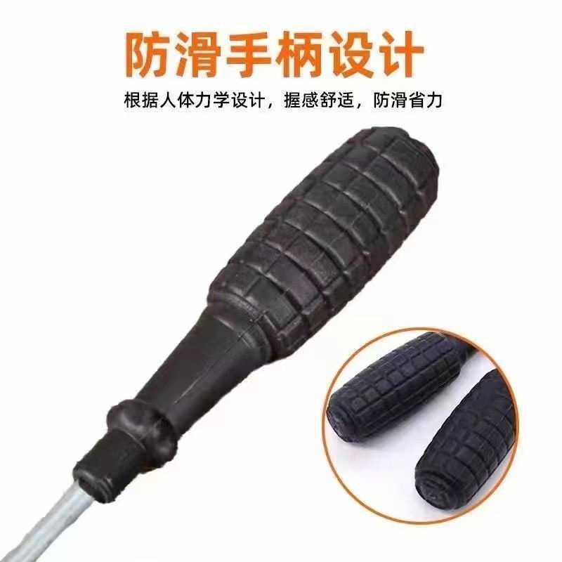 黑色手雷螺丝刀带磁玉米手雷柄十字便携螺丝刀起子4mm五金工具赠,淘宝优惠券,粉丝福利购,淘宝优惠卷
