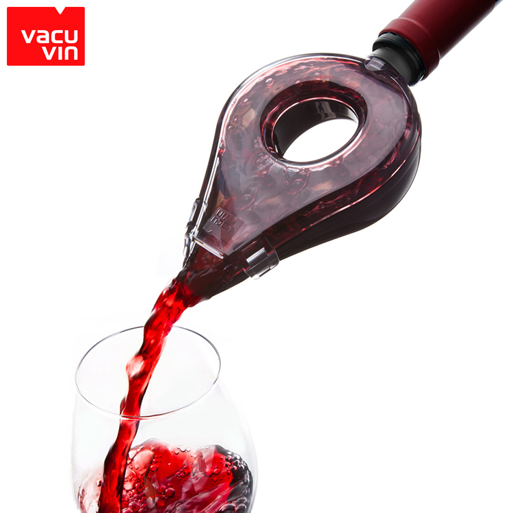 荷蘭進口Vacu vin個性快速紅酒醒酒器嘴 家用葡萄酒塞倒酒分酒器