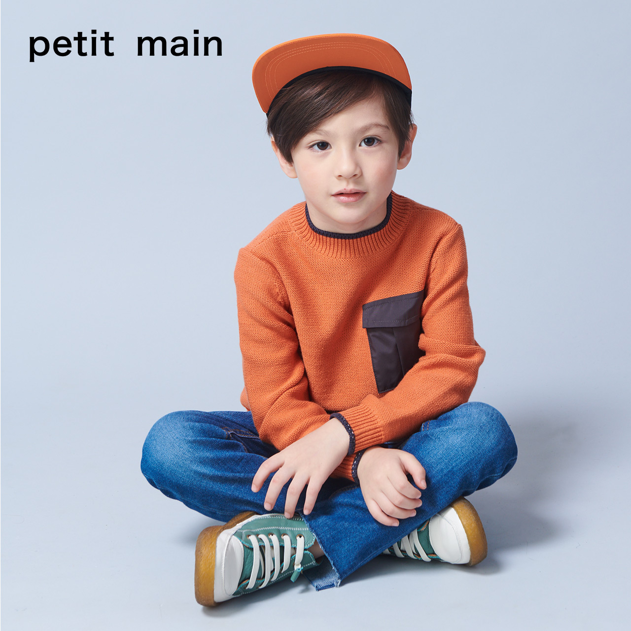 断码清仓 日本 petit main 儿童针织毛衣 天猫优惠券折后￥49包邮（￥129-80）男、女童90~140cm码多款可选