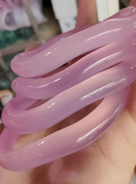 欧韩女款玛瑙玉髓水波纹玉石手镯