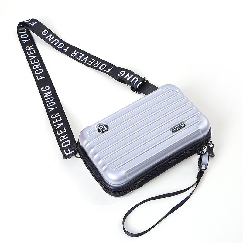 小包包女斜挎单肩个性手拿潮密码箱 金旋律女士包袋