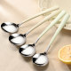 Spoon Cream Feng Gaowei 304 stainless steel soup spoon