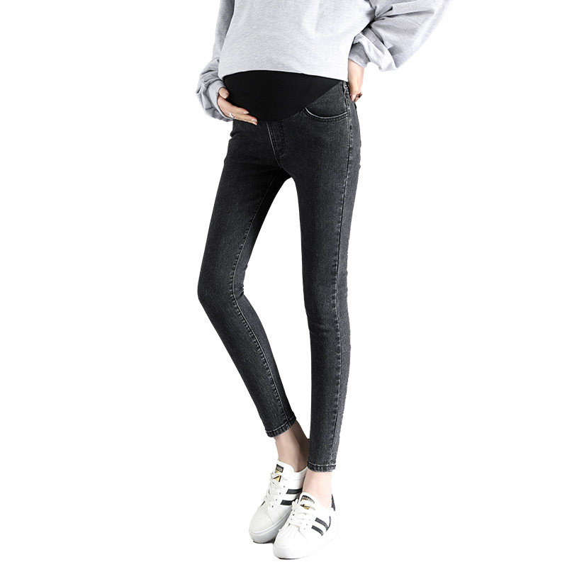 孕妇裤子外穿潮妈春秋季托腹打底裤 思采罗孕妇打底裤