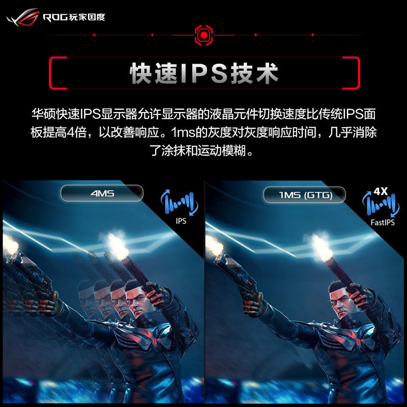 ROG XG32AQ/XG32UCG绝神电脑显示器32英寸2K/4K电竞游戏ips屏华硕 - 图3