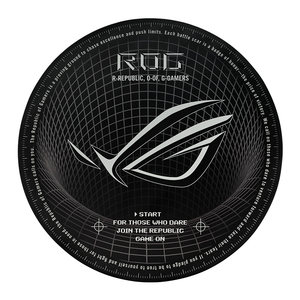 ROG COSMIC宇宙地垫2电竞椅圆型家用网吧电竞房电脑桌地垫华硕