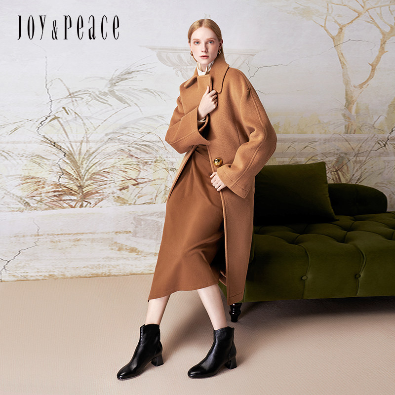 真美诗下半场2024冬软糯羊皮优雅舒适圆头粗跟时装靴女YZU21DD4,淘宝优惠券,粉丝福利购,淘宝优惠卷