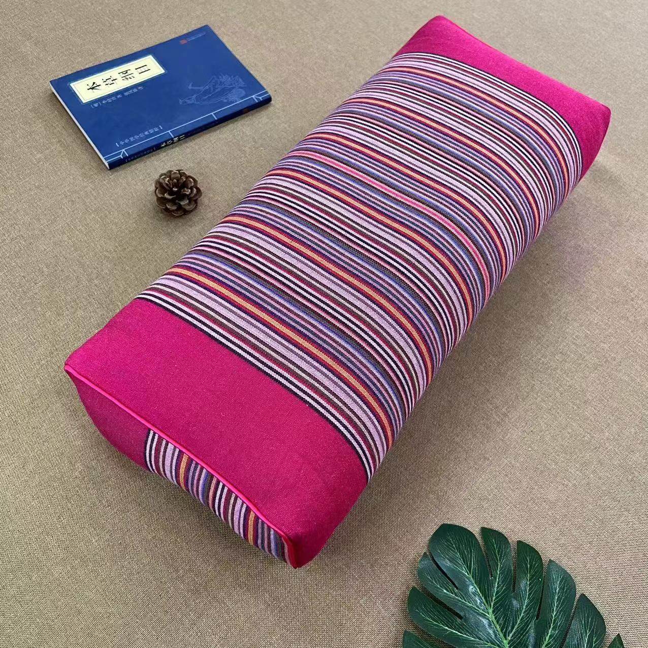 棉老粗布成人荞麦壳枕头枕套 单人方形枕花草保健枕芯套 内胆套,淘宝优惠券,粉丝福利购,淘宝优惠卷