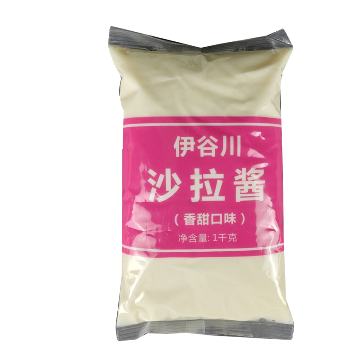 伊谷川炸鸡汉堡手抓煎饼卷卷薯条烤肉拌饭蔬菜商用1kg香甜沙拉酱 - 图3