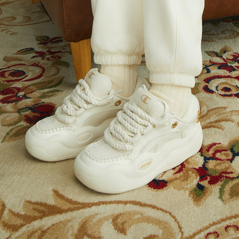 Champion冠军秋冬厚底云朵面包鞋女板鞋运动鞋男情侣休闲户外鞋子