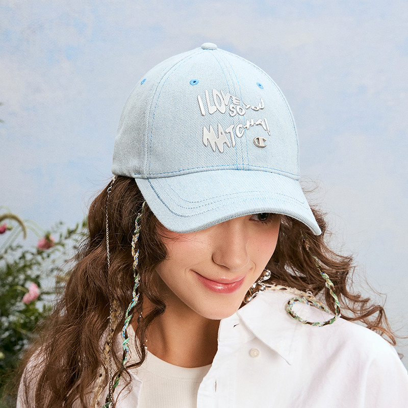 情人节系列Champion冠军25年春季新款泡泡棒球帽女情侣休闲鸭舌帽,淘宝优惠券,粉丝福利购,淘宝优惠卷