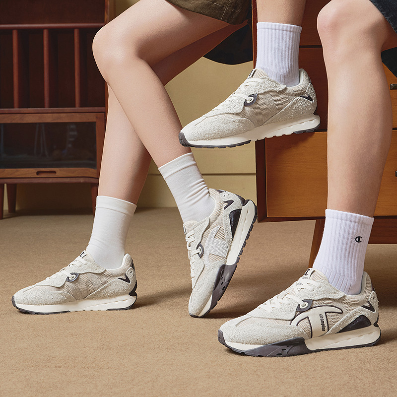 Champion冠军休闲鞋女款25秋冬新款藤校跑V2复古跑鞋百搭运动鞋男,淘宝优惠券,粉丝福利购,淘宝优惠卷