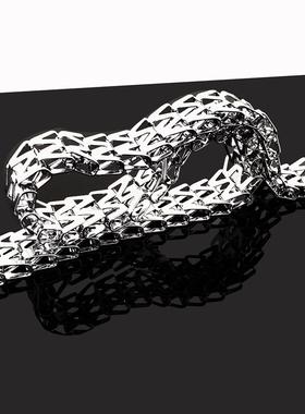 钛钢自律项链男士毛衣链女蛇骨链