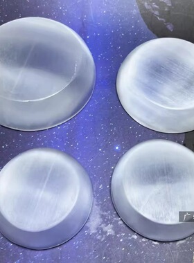 一手货源天然摩洛哥石膏水晶石消磁清透家居摆件原石打磨饰品