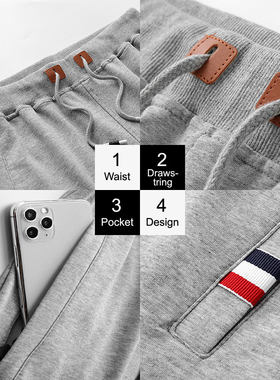 男士短裤休闲裤五分裤Sum