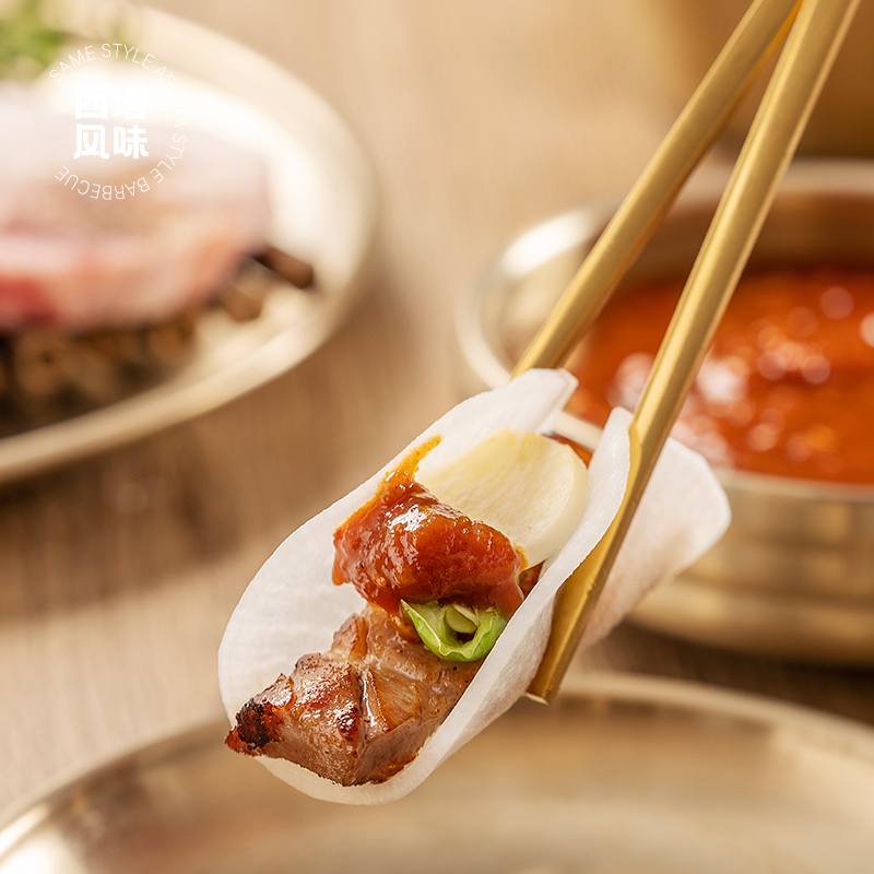 西塔老奶奶韩式烤肉酱包饭酱韩烤肉蘸料拌饭酱生菜烧烤蘸酱包邮-图2