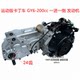 Sports kart GY6 one forward and one reverse engine