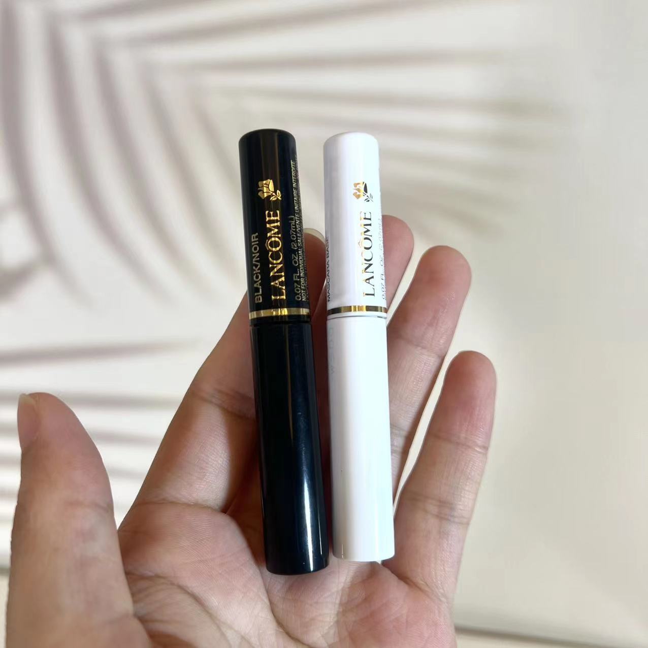 美版~根根分明2ml 中样兰蔻圣诞套装拆卖正装精密纤长睫毛膏黑色