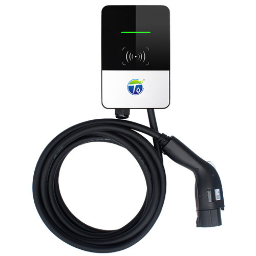 新能源充电桩家用电动汽车通用交流7KW充电器适用比亚迪埃安大众 - 图0