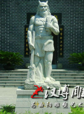 玻璃钢景观手推车人物雕塑定制