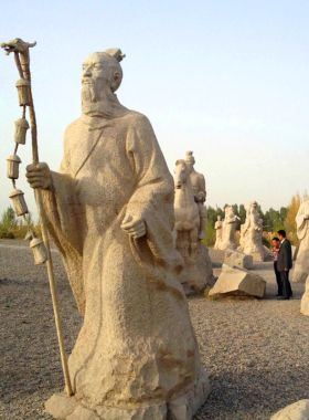 汉白玉石雕张骞人物雕塑