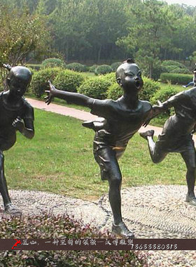 玻璃钢乐队校园人物雕塑