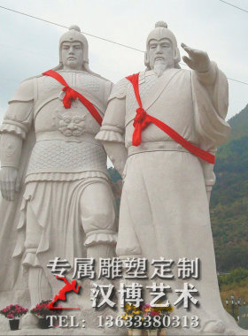 园林大理石荷花仙子古代人物雕塑