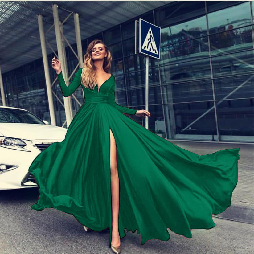 2021Sexy Evening Gown Women Dress Ladies Long Party Dresses